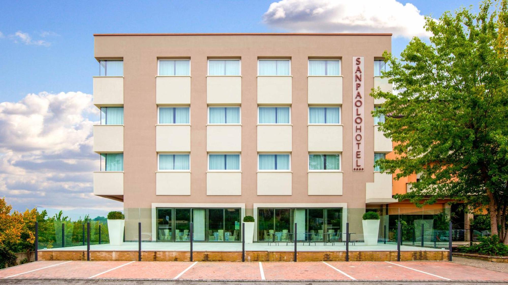 San Paolo Hotel Montegiorgio Exterior foto
